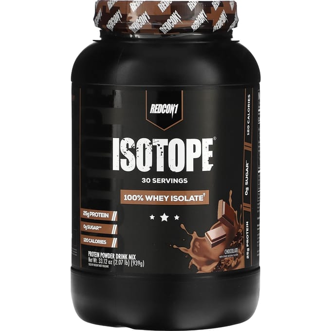 Redcon1, Isotope, Eiwitpoeder Drankmix, Chocolade, 2,07 lbs (939 g)
