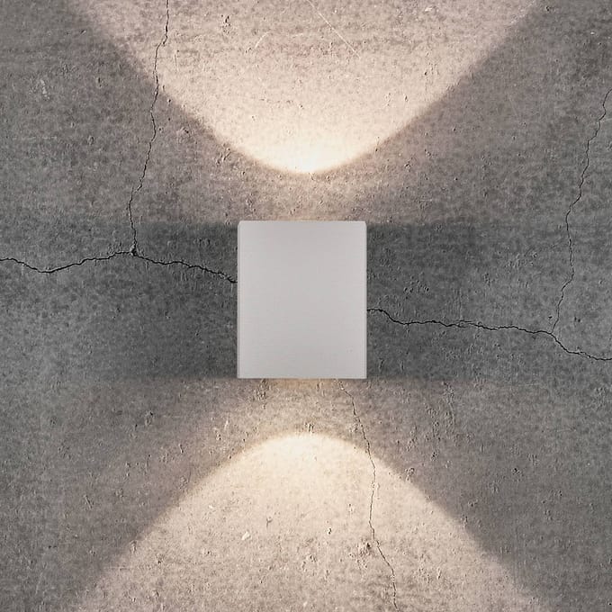 Nordlux Canto kubi2 49711001 LED-buitenlamp (wand) LED 12 W Wit