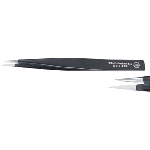 Wiha 32318 Pincet ESD AA Spits 130 mm