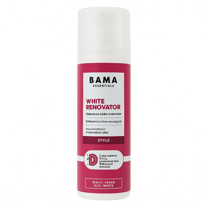 Bama White Renovator – dekcrème voor witte leren schoenen en sneakers (75ml)