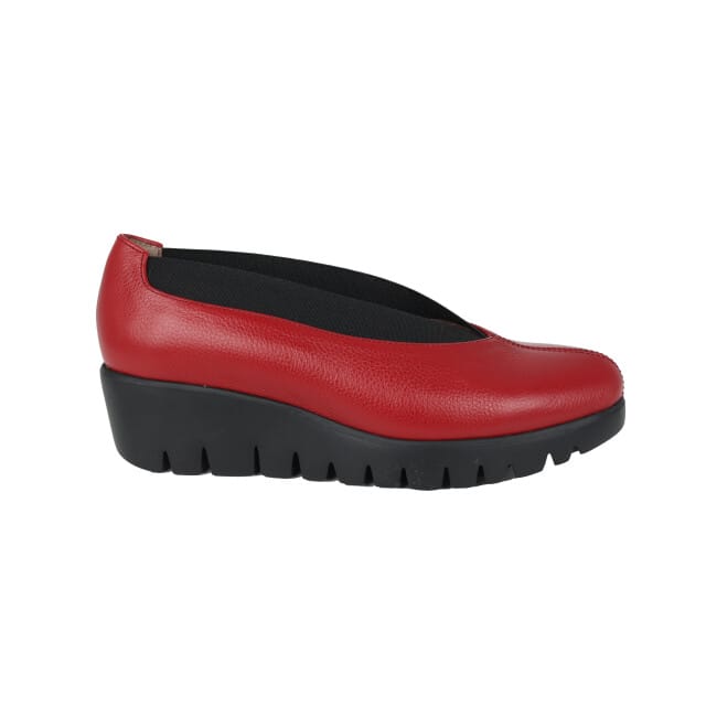 Wonders Agadir - dames instapper - Rood - maat 35 (EU) 2 (UK)