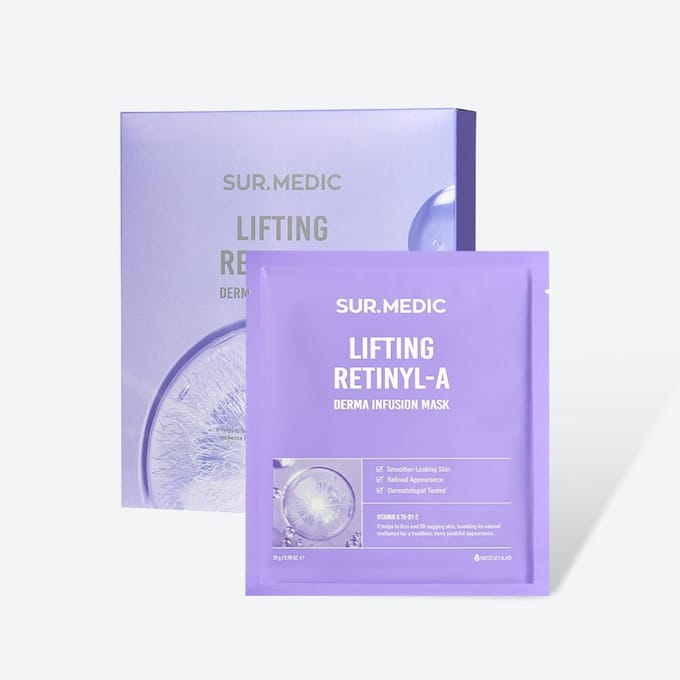 NEOGEN Sur.Medic+ Masque d'Infusion Dermique Lifting Rétinyl-A 28g*10 feuilles white