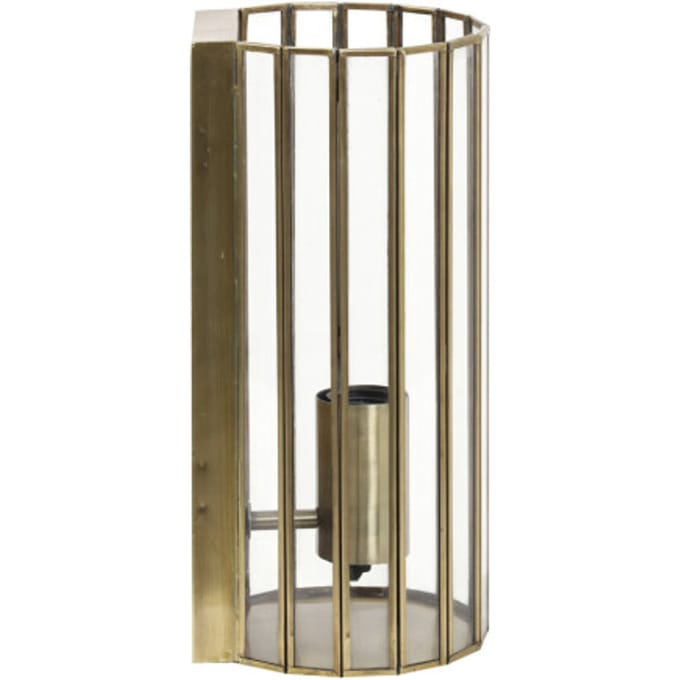 Light & Living - Wandlamp STRØBY - 14x13x30.5cm - Brons