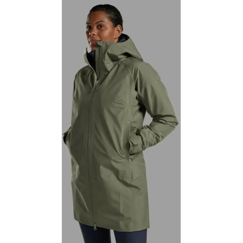 Montane Spirit Long Waterproof Jacket Dames (Maat - S, Kleur - Caper)