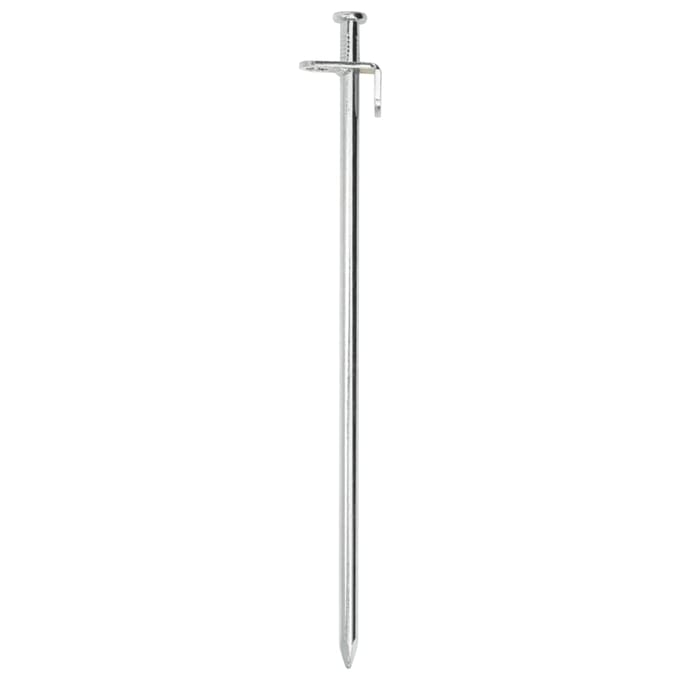 vidaXL - Tentharingen - 24 - st - 8 - mm - 30 - cm - gegalvaniseerd - staal