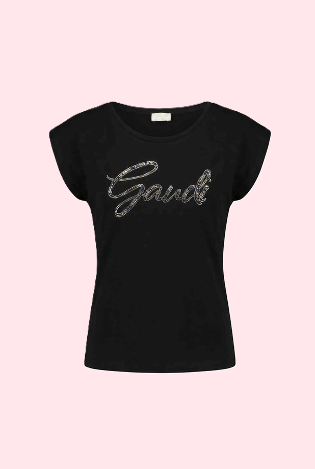 t-shirt met handtekening zwarte vrouw