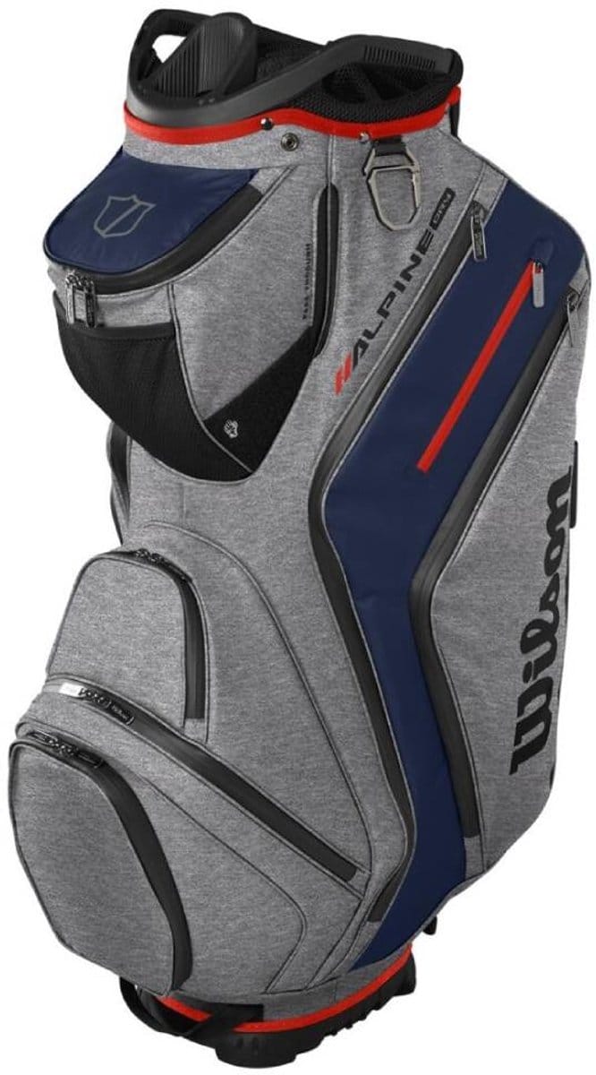 Wilson Alpine Dry Waterproof Cartbag 2025 - Grijs Blauw