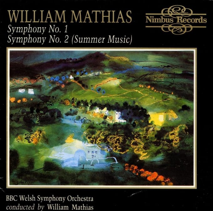 BBC Welsh Symphony Orchestra, William Mathias - Mathias: Symphonies Nos.1 & 2 'Summer Music' (CD)