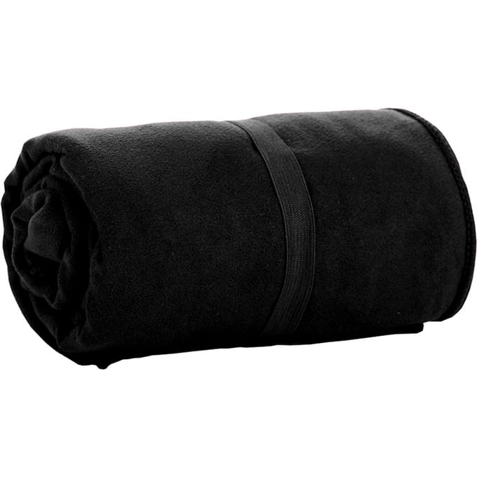 SOLS Atol Microvezel-handdoek (Zwart)
