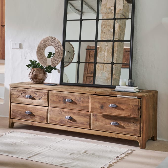 LOBERON Ladekast Wittfield bruin