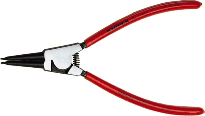 Knipex 46 13 A3 Borgveertang voor buitenringen op assen - 210 mm