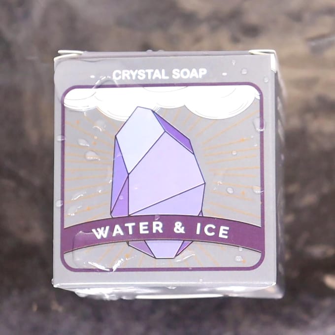 zeep - kristallen - elementair - water - cadeau tip