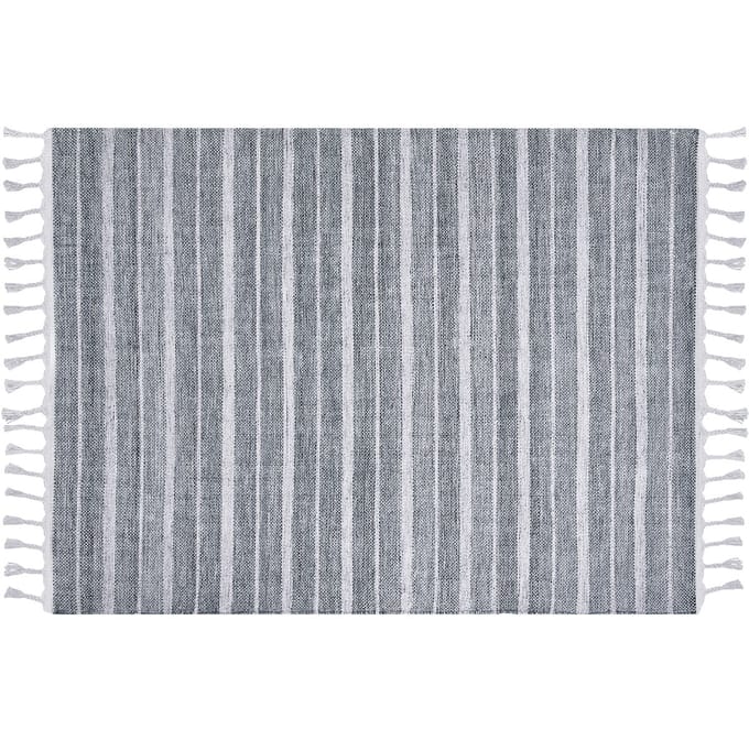 BADEMLI - Vloerkleed - Lichtgrijs - 160 x 230 cm - Synthetisch