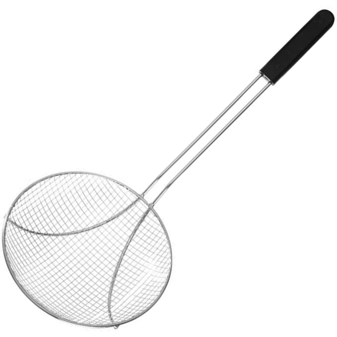 HENDI Frituurschep – Extra diep – Roestvast staal – PA greep – Ø260x650 mm