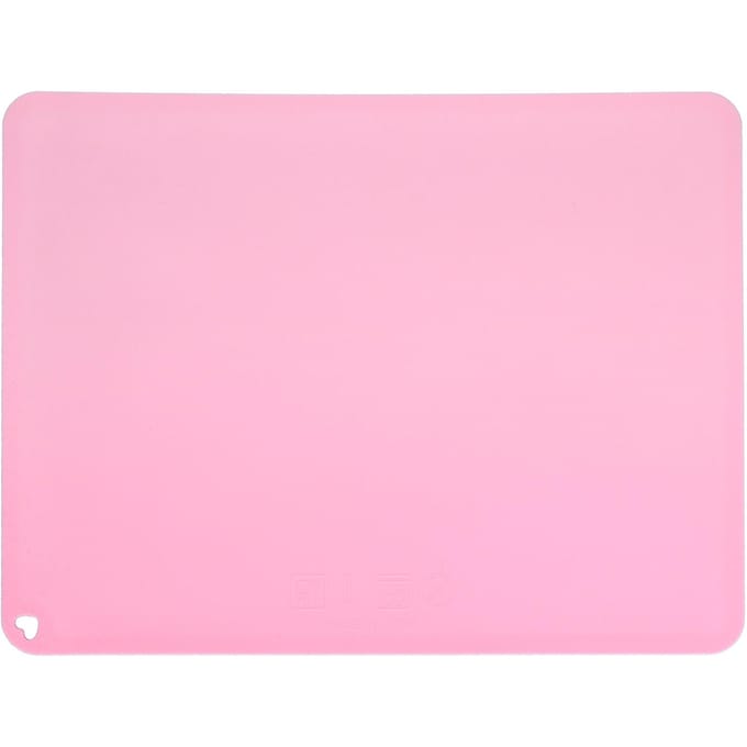 Siliconen placemat Waterdicht Antislip Tafelmat Hittebestendig Kussen voor Basisschoolleerlingen pink