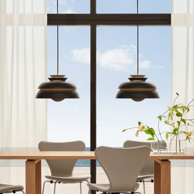 Fritz Hansen Concert hanglamp - zwart - Ø 55 cm