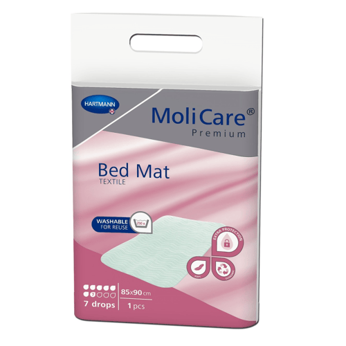 Hartmann Molicare Premium Bed Mat - Wasbare bed onderleggers 85 x 90 cm - 5 stuks