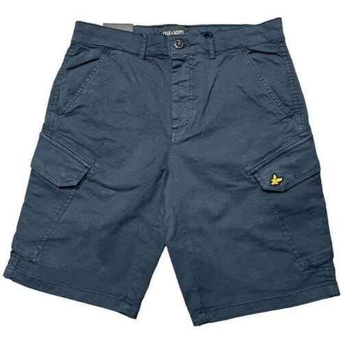 Sjaal Lyle &amp; Scott SH1816ITA-200 DENIM