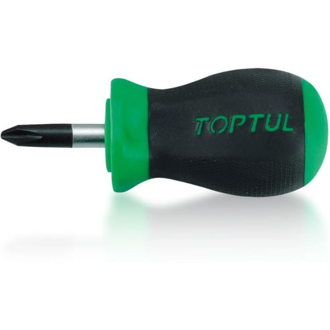 Kruiskopschroevendraaier TOPTUL PH2,Lengte: 25mm