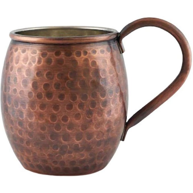 Copper Moscow Mule Mug Hand Hammered 500 ml