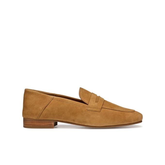 GEOX MANTINEA DAMES Loafers - COGNAC - Maat 36,5