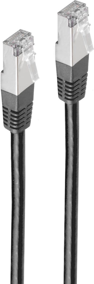 shiverpeaks BS75712-HS netwerkkabel Zwart 2 m Cat6 S/FTP (S-STP) Rond
