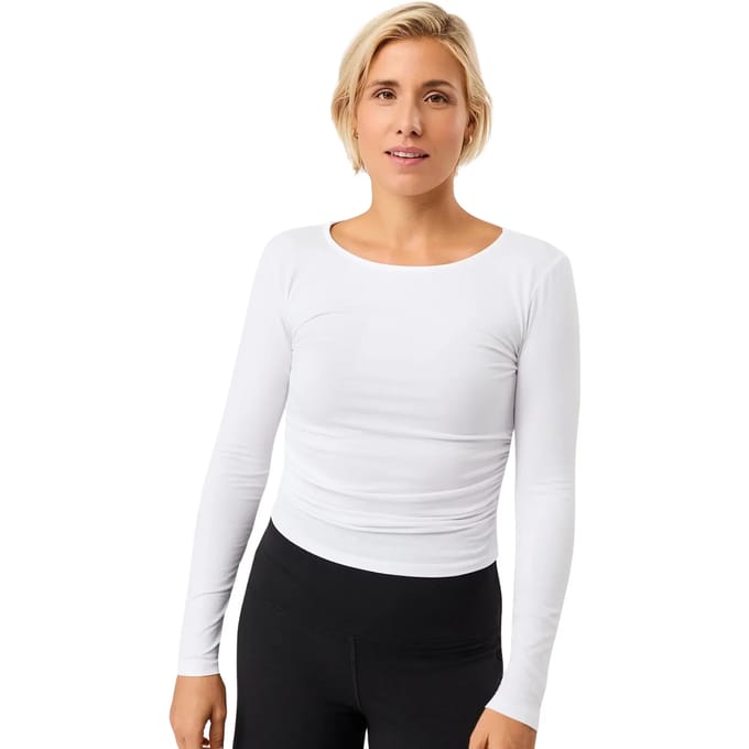Dames-T-shirt met lange mouwen Mandala