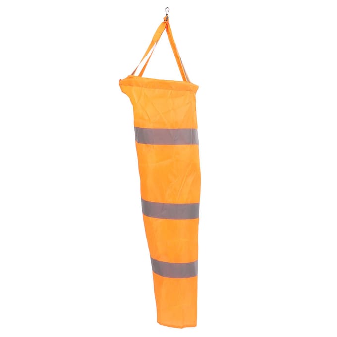 Windzak Windrichting Meting Sok Zak Oranje Polyester 80cm voor Buiten Luchthaven Reflecterend orange