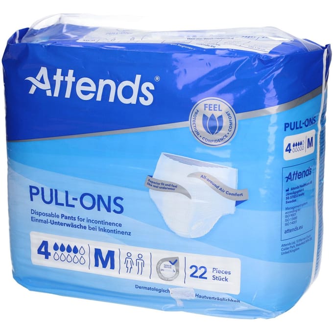 Attends® Pull-Ons 4 Medium 22 Incontinentieslip