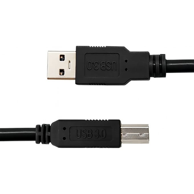 Qoltec USB 3.0-kabel voor printer A mannelijk |   B mannelijk |   2m