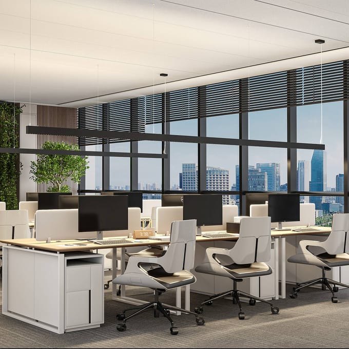 Molto Luce LED hanglamp PERFORA PROLINE M zwart 106 cm DALI up/down