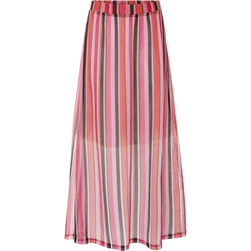 ESMARA Dames maxirok (rood/roze/oranje, S (36/38))
