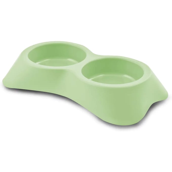 Dubbele plastic voerbak voor katten Martin Sellier
