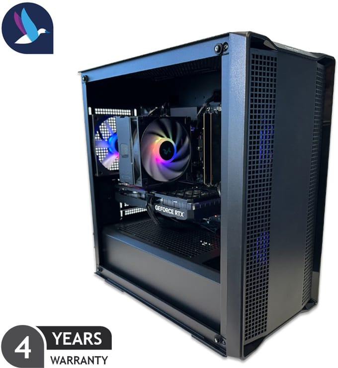 DeepCool VI Gaming PC - Intel Core i7 14700KF - NVIDIA RTX 5070 - 32 GB RAM - 1 TB SSD
