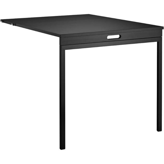 String Furniture - Klaptafel - Essen zwart gebeitst - zwart