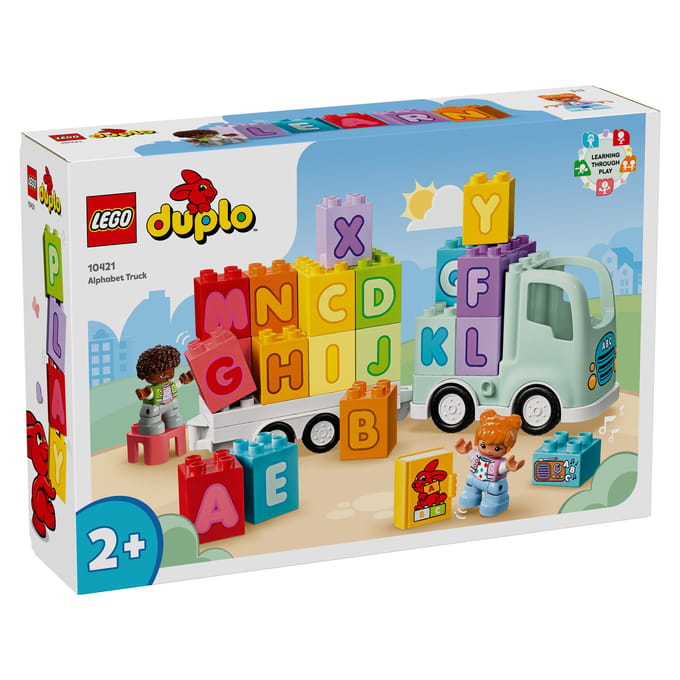 LEGO DUPLO Stad Alfabetvrachtwagen Educatief Speelgoed voor Peuters 10421