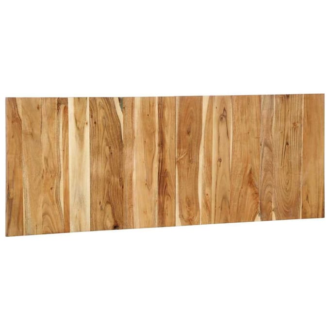 vidaXL - Hoofdbord - 140 - cm - massief - acaciahout