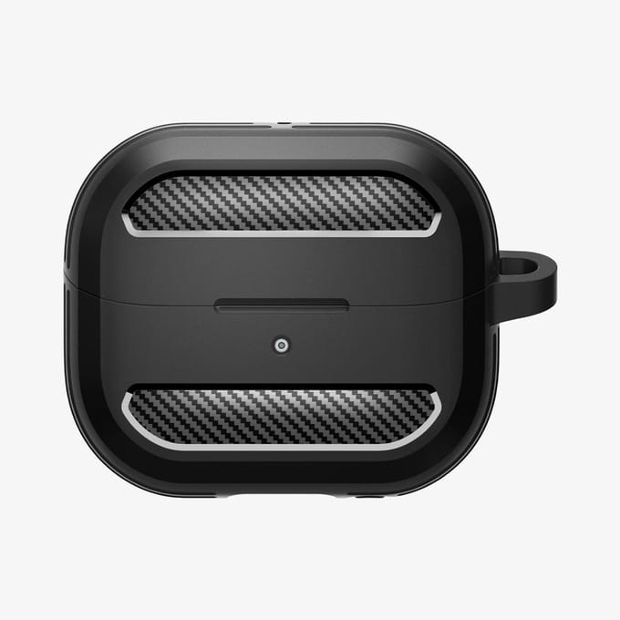 Spigen Rugged Armor hoes voor Samsung Galaxy Buds3 FE / Buds3 Pro / Buds3, Zwart ACS08330