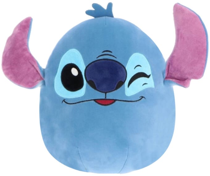 Stitch Knipoog Disney Squishy Pluche Knuffel 35 cm