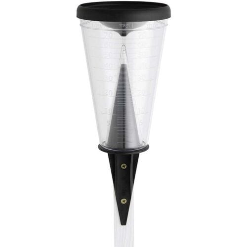 TFA Regenmeter/neerslagmeter - analoog - kunststof - 31 cm - zonder stok - buiten/tuin