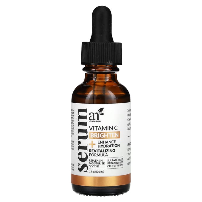 artnaturals, Sérum éclaircissant à la vitamine C, 30 ml (1 fl oz) black