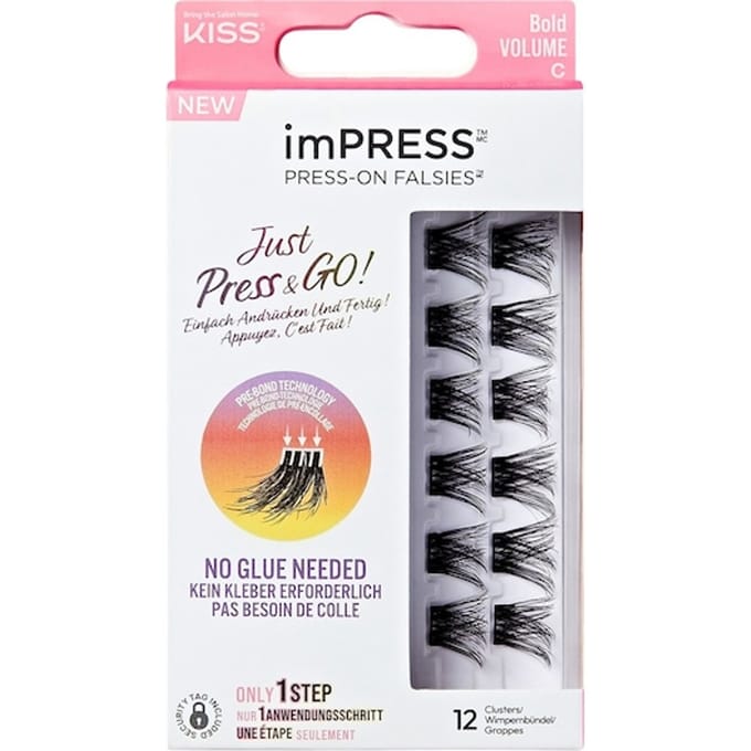 KISS imPRESS Press-On Falsies Bold Volume Single Pack Kunstwimpers Dames