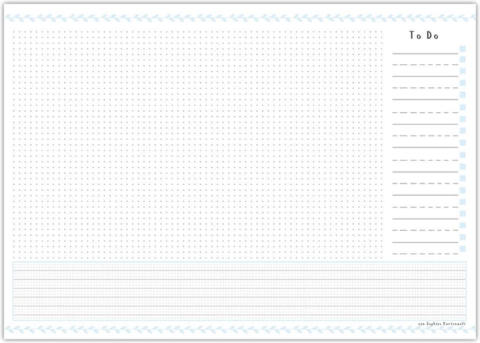 Bureau onderlegger - Professionele Bureau Onderlegger - Bureaumat - Anti-Slip - Desk protection