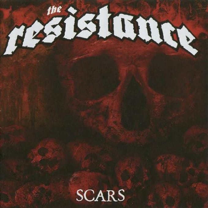 CD RESISTANCE - Scars ARM251072 Armoury Records 2013 VS Rock Gebruikt black