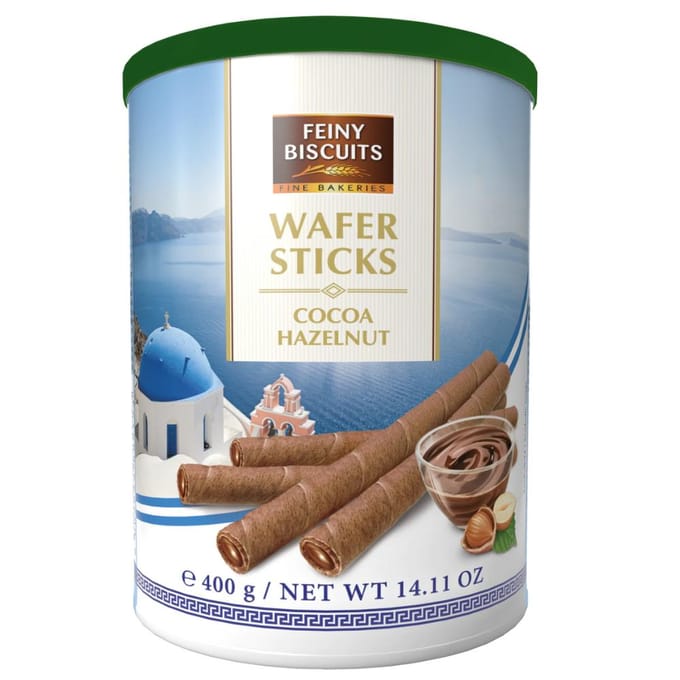 Feine Biscuits Gaufrettes Cacao-Noix 400 g