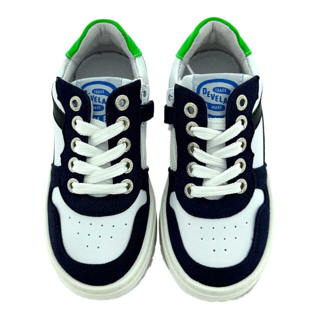 Develab 45451 sneaker blauw / combi, 27