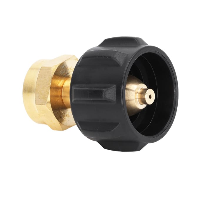 Navuladapter QCC1 Regelaarklep Messing Tankkoppeling voor 1 lb Propaangasfles