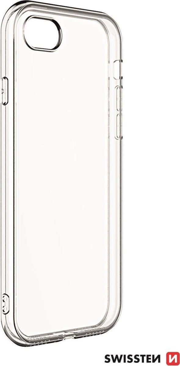 Swissten Hoesje Transparant - Geschikt voor iPhone 12/12 Pro