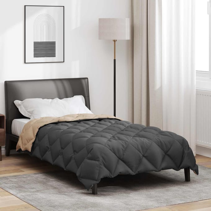vidaXL Winter Dekbed 155 x 200 cm 450 gsm Microfiber (100% polyester)