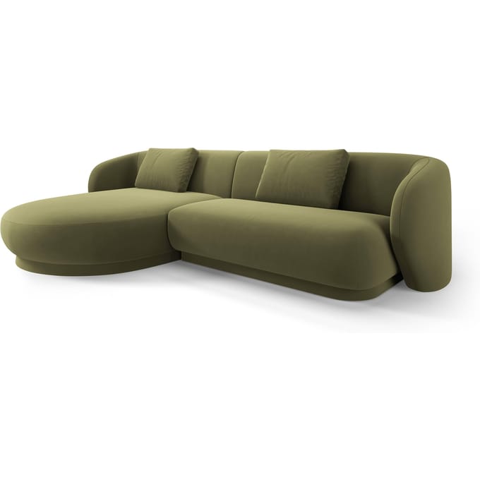 Hoekbank Camden links velvet | Cosmopolitan Design